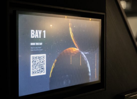 1IRON Indoor Golf Bay 1 Screen