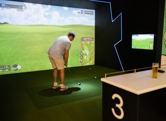 Sim Play at 1IRON Indoor Golf