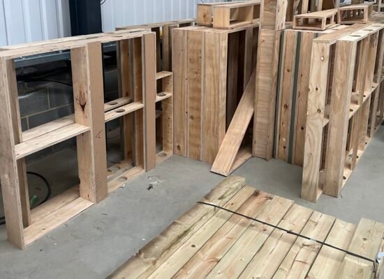 1IRON Indoor Golf Construction - Framework